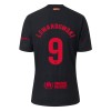 Oficiální Fotbalový Dres FC Barcelona Lewandowski 9 Hostující 2024-25 pro Děti